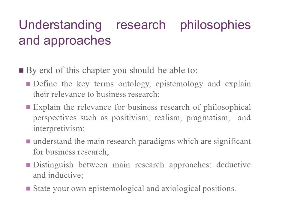 Philosophical methodology